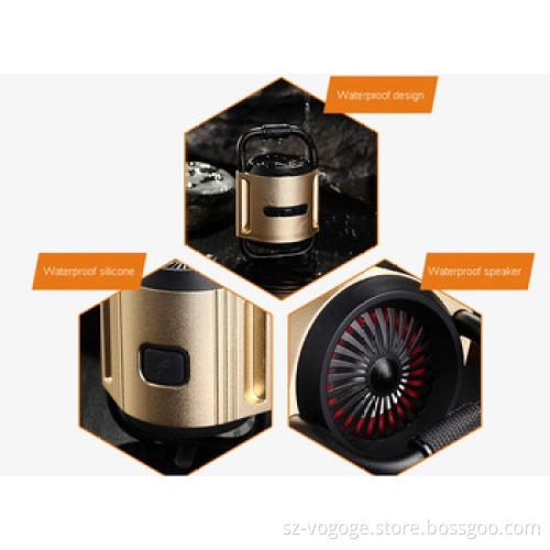 portable speaker classic style waterproof hook climber bluetooth speaker for hiking
